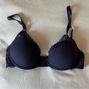Pepper Underwire Black Bra - 32B